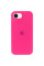 Чохол Silicone Case Full Protective (AA) для Apple iPhone 16e (6.1) - Рожевий / Barbie pink - фото