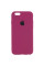 Чохол Silicone Case Full Protective (AA) для Apple iPhone 6/6s (4.7) - Бордовий / Maroon - фото