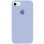 Чехол Silicone Case Full Protective (AA) для Apple iPhone 6/6s (4.7) - Голубой / Lilac Blue