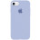 Чехол Silicone Case Full Protective (AA) для Apple iPhone 6/6s (4.7) - Голубой / Lilac Blue