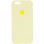 Чехол Silicone Case Full Protective (AA) для Apple iPhone 6/6s (4.7) - Желтый / Mellow Yellow