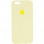 Чехол Silicone Case Full Protective (AA) для Apple iPhone 6/6s (4.7) - Желтый / Mellow Yellow