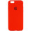 Чехол Silicone Case Full Protective (AA) для Apple iPhone 6/6s (4.7) - Красный / Red