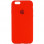 Чохол Silicone Case Full Protective (AA) для Apple iPhone 6/6s (4.7) - Червоний / Red