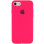 Чехол Silicone Case Full Protective (AA) для Apple iPhone 6/6s (4.7) - Розовый / Barbie pink