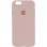 Чехол Silicone Case Full Protective (AA) для Apple iPhone 6/6s (4.7) - Розовый / Pink Sand