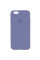 Чохол Silicone Case Full Protective (AA) для Apple iPhone 6/6s (4.7) - Сірий / Lavender Gray - фото