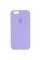 Чохол Silicone Case Full Protective (AA) для Apple iPhone 6/6s (4.7) - Бузковий / Dasheen - фото