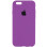 Чехол Silicone Case Full Protective (AA) для Apple iPhone 6/6s (4.7) - Фиолетовый / Grape