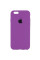 Чехол Silicone Case Full Protective (AA) для Apple iPhone 6/6s (4.7) - Фиолетовый / Grape - фото