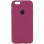 Чехол Silicone Case Full Protective (AA) для Apple iPhone 6/6s (4.7) - Красный / Rose Red