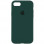 Чохол Silicone Case Full Protective (AA) для Apple iPhone 6/6s (4.7) - Зелений / Forest green