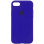 Чехол Silicone Case Full Protective (AA) для Apple iPhone 6/6s (4.7) - Синий / Shiny blue