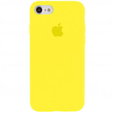 Чохол Silicone Case Full Protective (AA) для Apple iPhone 6/6s (4.7) - Жовтий / Neon Yellow