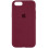 Чехол Silicone Case Full Protective (AA) для Apple iPhone 6/6s (4.7) - Бордовый / Plum