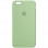 Чехол Silicone Case Full Protective (AA) для Apple iPhone 6/6s (4.7) - Зеленый / Pistachio