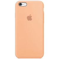 Чохол Silicone Case Full Protective (AA) для Apple iPhone 6/6s (4.7) - Помаранчевий / Cantaloupe