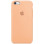 Чехол Silicone Case Full Protective (AA) для Apple iPhone 6/6s (4.7) - Оранжевый / Cantaloupe