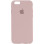 Чехол Silicone Case Full Protective (AA) для Apple iPhone 6/6s (4.7) - Розовый / Chalk Pink