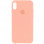 Чехол Silicone Case (AA) для Apple iPhone X (5.8) / XS (5.8) - Розовый / Light Flamingo