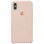 Чехол Silicone Case (AA) для Apple iPhone X (5.8) / XS (5.8) - Розовый / Pink Sand