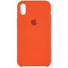 Чехол Silicone Case (AA) для Apple iPhone XR (6.1) - Оранжевый / Kumquat