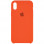 Чехол Silicone Case (AA) для Apple iPhone XR (6.1) - Оранжевый / Kumquat