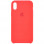 Чехол Silicone Case (AA) для Apple iPhone XR (6.1) - Оранжевый / Pink citrus