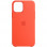 Чохол Silicone Case (AA) для Apple iPhone 11 Pro (5.8) - Помаранчевий / Electric Orange