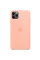 Чехол Silicone Case (AA) для Apple iPhone 11 Pro Max (6.5) - Оранжевый / Grapefruit - фото