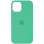 Чохол Silicone Case (AA) для Apple iPhone 12 Pro / 12 (6.1) - Зелений / Spearmint