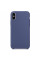 Чехол Silicone Case without Logo (AA) для Apple iPhone XS Max (6.5) - Синий / Aqua Blue - фото