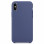 Чохол Silicone Case without Logo (AA) для Apple iPhone XS Max (6.5) - Синій / Aqua Blue