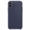 Чехол Silicone Case without Logo (AA) для Apple iPhone XS Max (6.5) - Синий / Midnight Blue