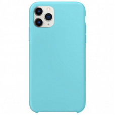 Чохол Silicone Case without Logo (AA) для Apple iPhone 11 Pro (5.8) - Блакитний / Ice Blue