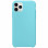 Чехол Silicone Case without Logo (AA) для Apple iPhone 11 Pro (5.8) - Голубой / Ice Blue