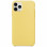 Чехол Silicone Case without Logo (AA) для Apple iPhone 11 Pro (5.8) - Желтый / Yellow