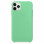 Чехол Silicone Case without Logo (AA) для Apple iPhone 11 Pro (5.8) - Зеленый / Spearmint