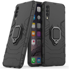 Ударостійкий чохол Transformer Ring for Magnet для Samsung Galaxy A50 / A50s / A30s - Чорний / Soul Black