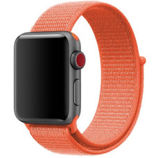 Ремінець Nylon для Apple Watch 42(ser.1-3)/44/45/46/49mm Помаранчевий / Orange