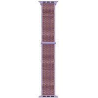 Ремінець Nylon для Apple Watch 38/40/41/42mm(ser.10) - Бузковий / Lilac