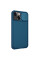 Карбоновая накладка Nillkin CamShield Pro для Apple iPhone 13 / 14 (6.1) - Blue - фото