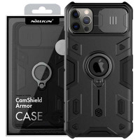 Чехол Nillkin CamShield Armor (шторка на камеру) для Apple iPhone 12 Pro Max (6.7) - Черный