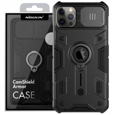 Чехол Nillkin CamShield Armor (шторка на камеру) для Apple iPhone 12 Pro Max (6.7) - Черный