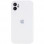 Чехол Silicone Case Full Camera Protective (AA) для Apple iPhone 12 (6.1) - Белый / White