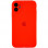 Чехол Silicone Case Full Camera Protective (AA) для Apple iPhone 12 (6.1) - Красный / Red