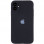 Чехол Silicone Case Full Camera Protective (AA) для Apple iPhone 12 (6.1) - Черный / Black