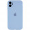 Чохол Silicone Case Full Camera Protective (AA) для Apple iPhone 12 (6.1) - Блакитний / Lilac Blue