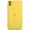 Чохол Silicone Case Full Camera Protective (AA) для Apple iPhone 12 (6.1) - Жовтий / Yellow