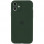 Чохол Silicone Case Full Camera Protective (AA) для Apple iPhone 12 (6.1) - Зелений / Cyprus Green